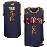 Cleveland Cavaliers #2 Kyrie Irvin Navy 2017 NBA Finals Swingman Jersey,baseball caps,new era cap wholesale,wholesale hats